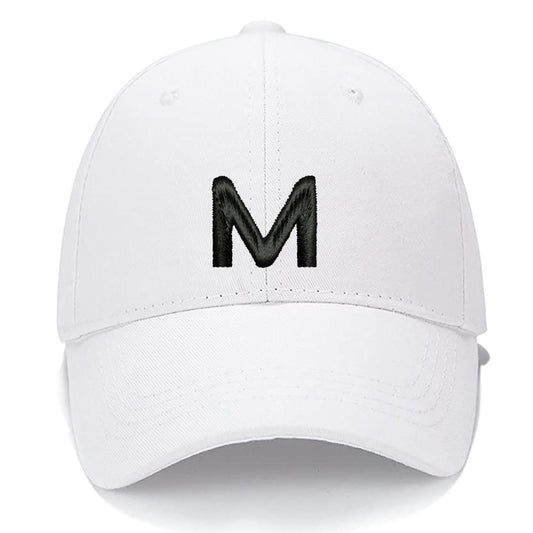 Lucky Letters M-2 Men Women Unisex Baseball Cap Classic Low Profile Adjustable Strapback Baseball Cap Dad-Hat