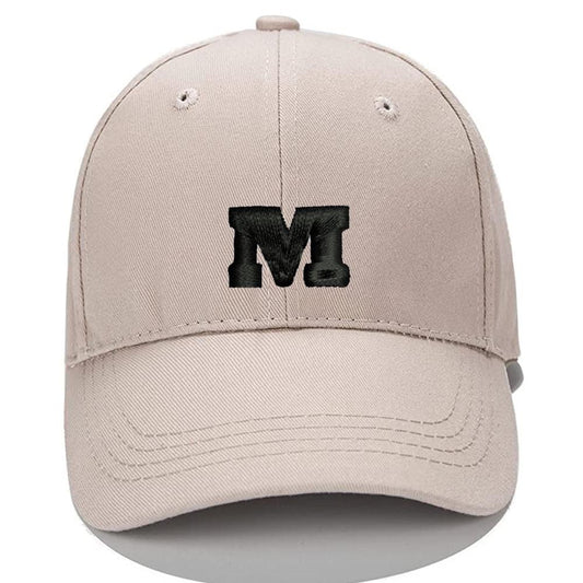Lucky Letters M-Men Women Unisex Baseball Cap Classic Low Profile Adjustable Strapback Baseball Cap Dad-Hat