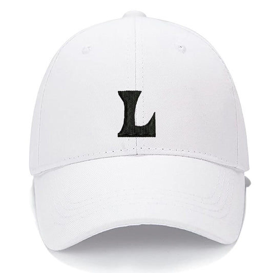 Lucky Letters L Men Women Unisex Baseball Cap Classic Low Profile Adjustable Strapback Baseball Cap Dad-Hat