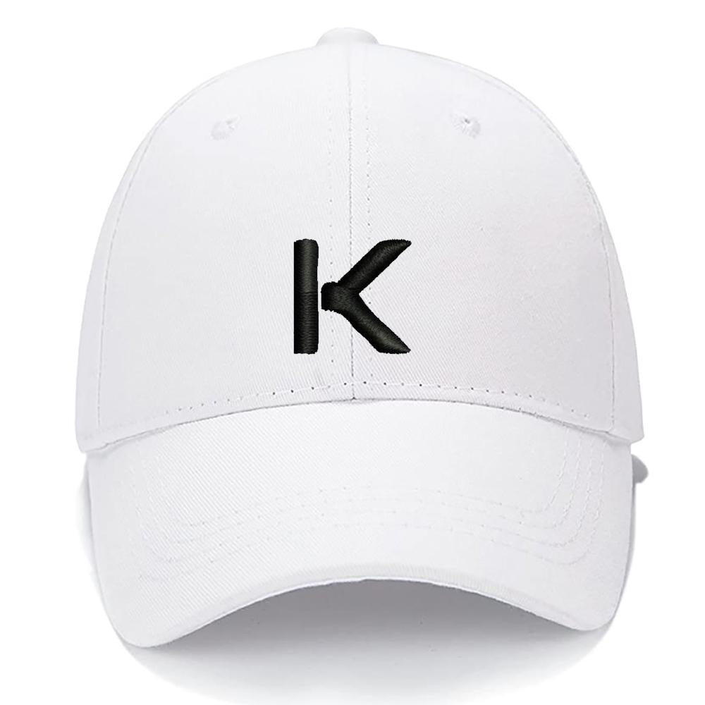 Lucky Letters K-3 Men Women Unisex Baseball Cap Classic Low Profile Adjustable Strapback Baseball Cap Dad-Hat