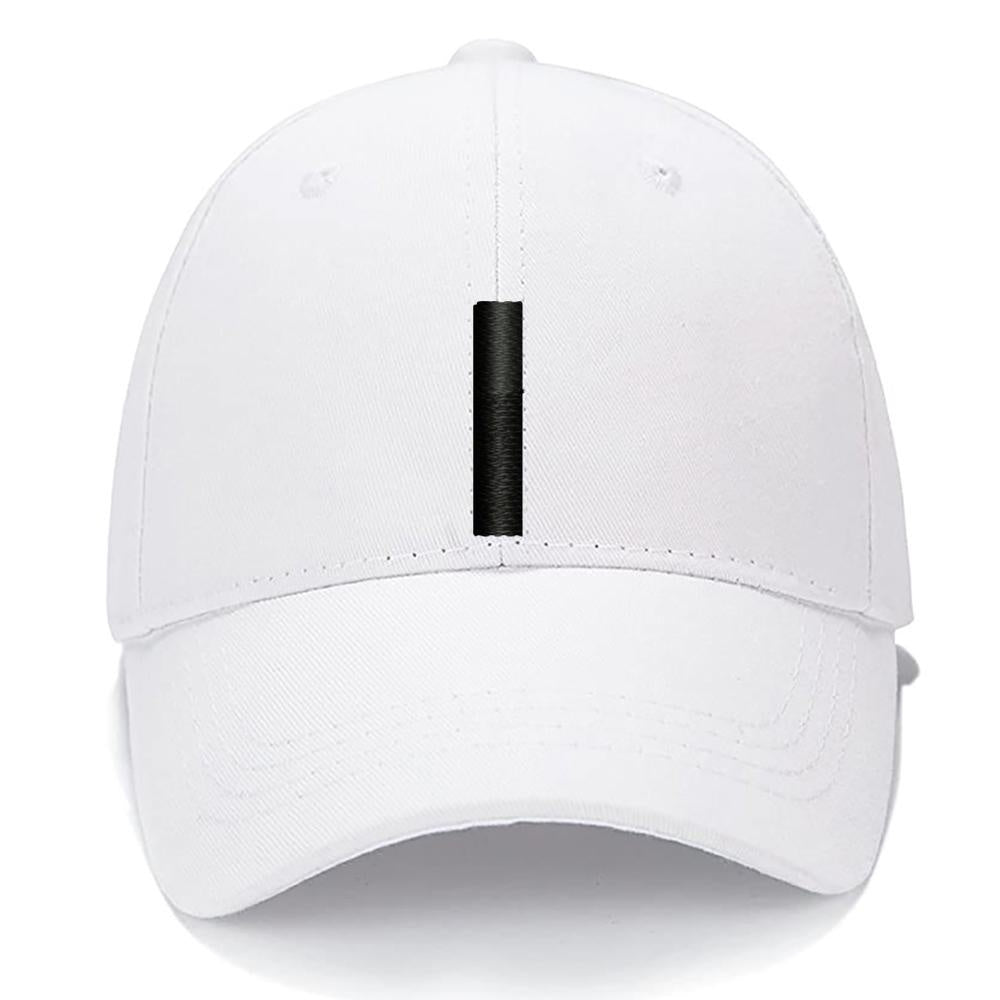 Lucky Letters I-3 Men Women Unisex Baseball Cap Classic Low Profile Adjustable Strapback Baseball Cap Dad-Hat