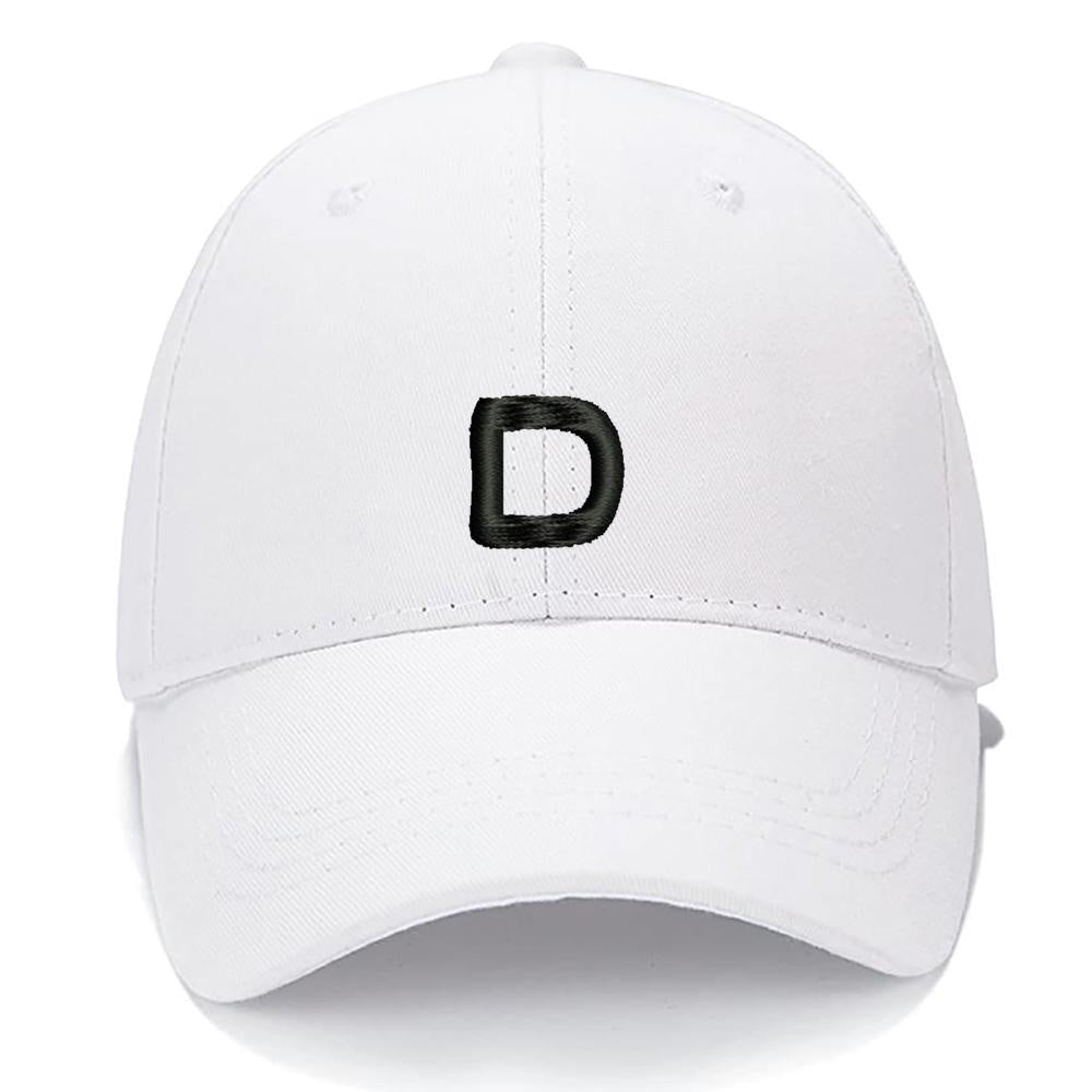Lucky Letters D-3 Men Women Unisex Baseball Cap Classic Low Profile Adjustable Strapback Baseball Cap Dad-Hat