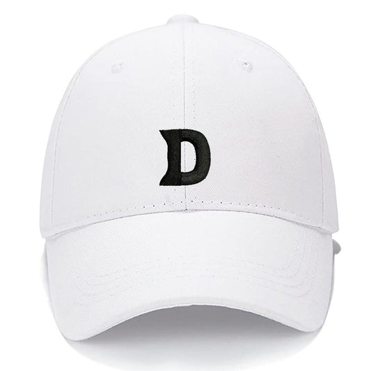 Lucky Letters D Men Women Unisex Baseball Cap Classic Low Profile Adjustable Strapback Baseball Cap Dad-Hat