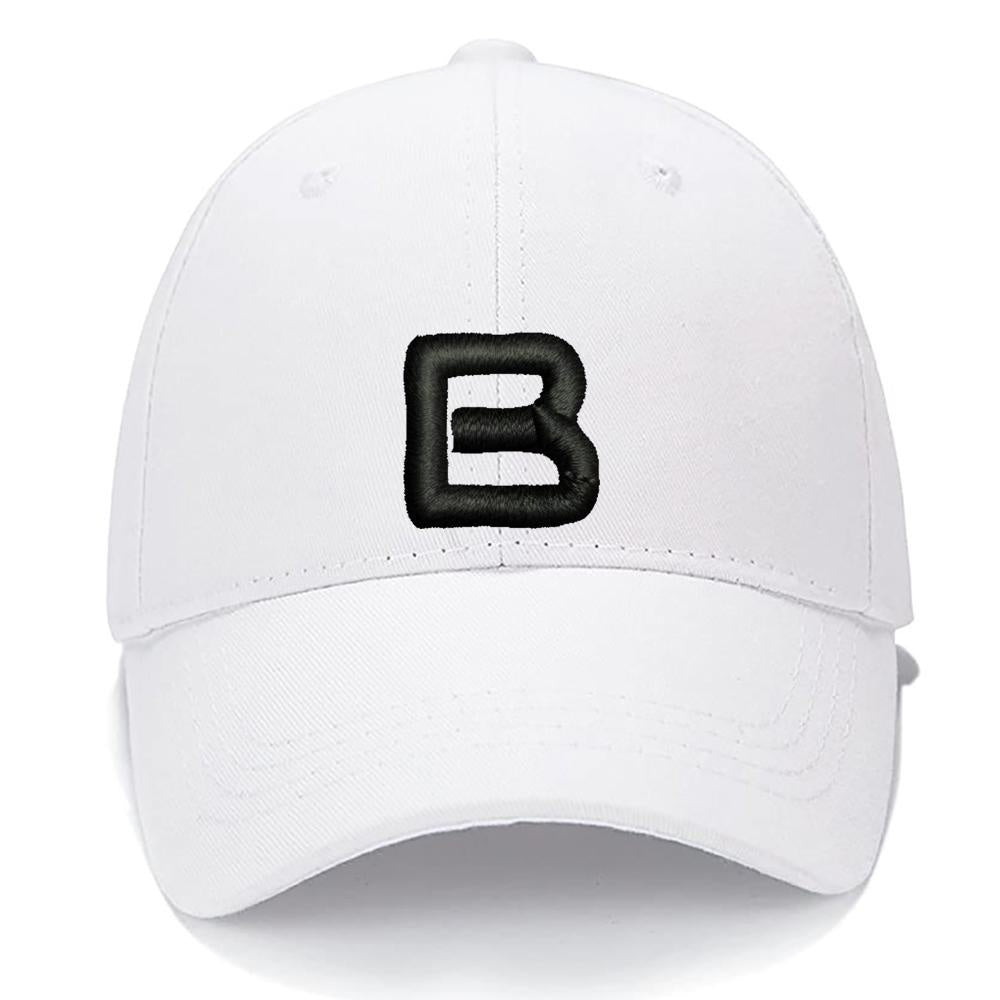 Lucky Letters B-2 Men Women Unisex Baseball Cap Classic Low Profile Adjustable Strapback Baseball Cap Dad-Hat