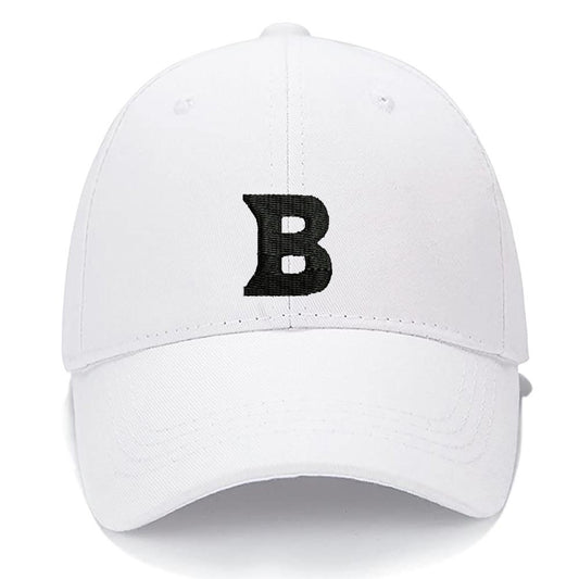 Lucky Letters B Men Women Unisex Baseball Cap Classic Low Profile Adjustable Strapback Baseball Cap Dad-Hat