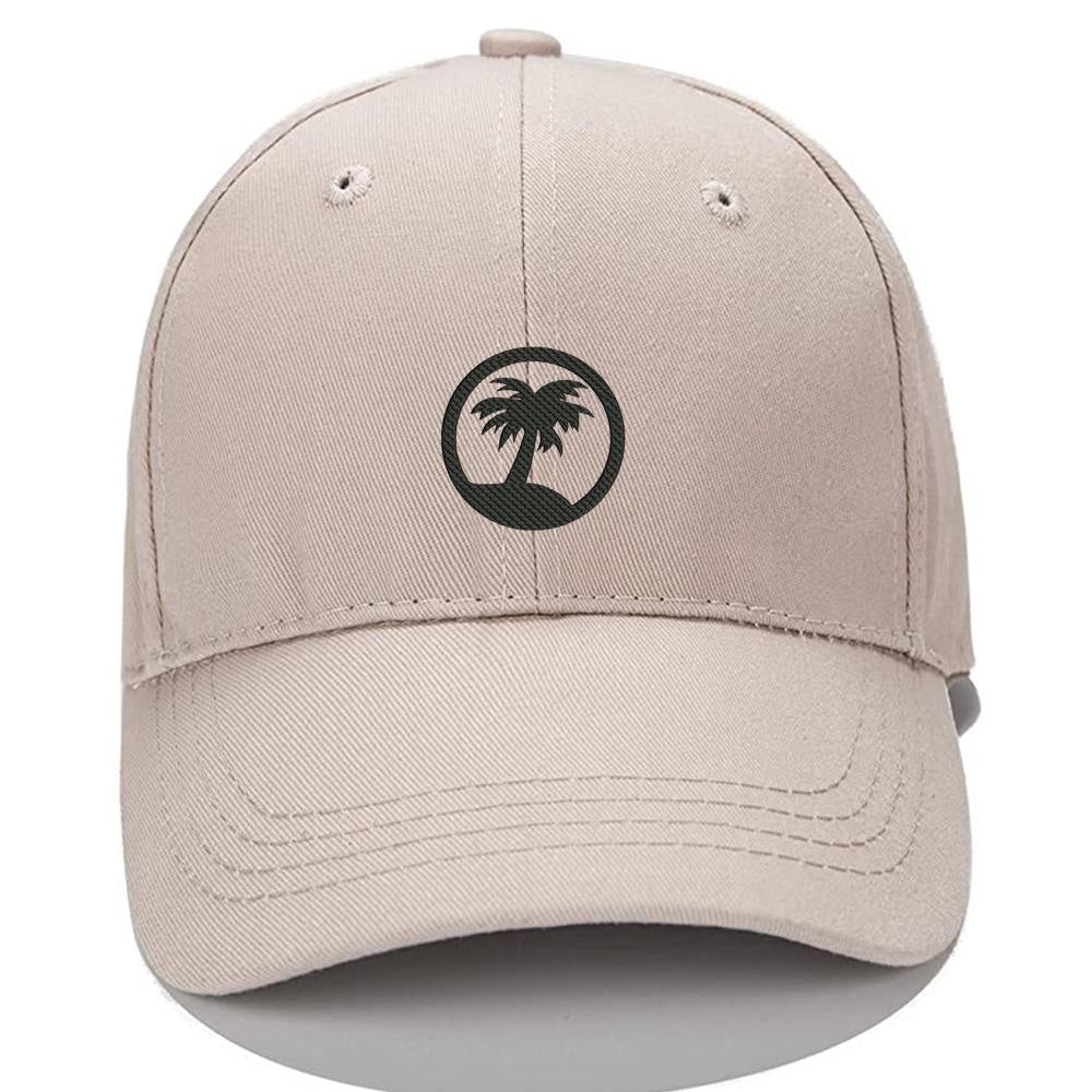 SURFING SUMMER BEACH PALM TREE Men Women Unisex Baseball Cap Classic Low Profile Adjustable Strapback Baseball Cap Dad-Hat