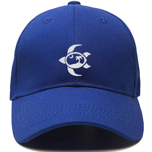 SEA TURTLE PALM TREE Men Women Unisex Baseball Cap Classic Low Profile Adjustable Strapback Baseball Cap Dad-Hat