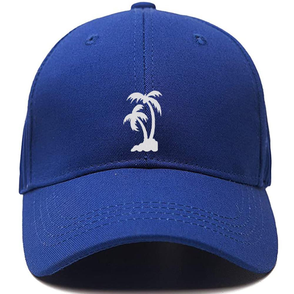 Palm Tree Island Patio Men Women Unisex Baseball Cap Classic Low Profile Adjustable Strapback Baseball Cap Dad-Hat