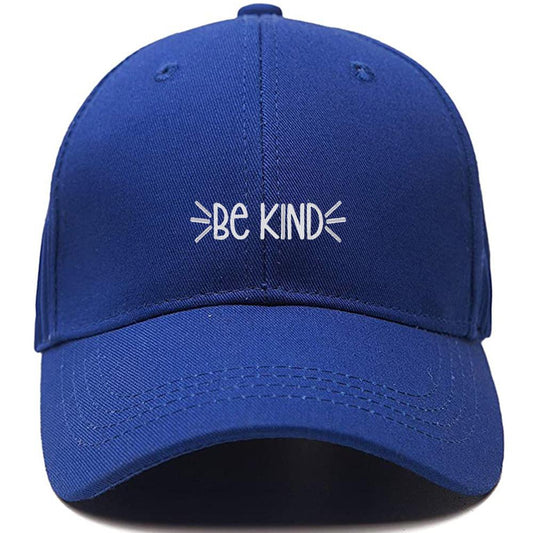 Be Kind Men Women Unisex Baseball Cap Classic Low Profile Adjustable Strapback Baseball Cap Dad-Hat