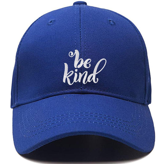 Be Kind Men Women Unisex Baseball Cap Classic Low Profile Adjustable Strapback Baseball Cap Dad-Hat BK10