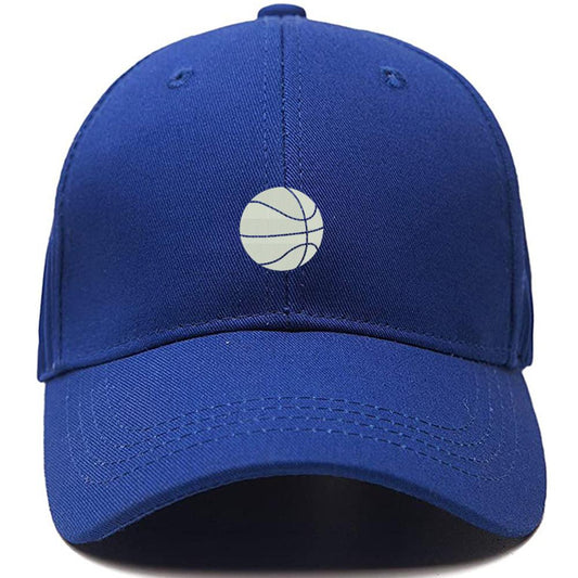 Basketball Men Women Unisex Baseball Cap Classic Low Profile Adjustable Strapback Baseball Cap Dad-Hat K12