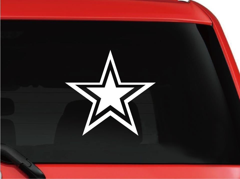 New Fashion Star Decal Car Sticker JDM Dallas Stars northern stars laptop sticker