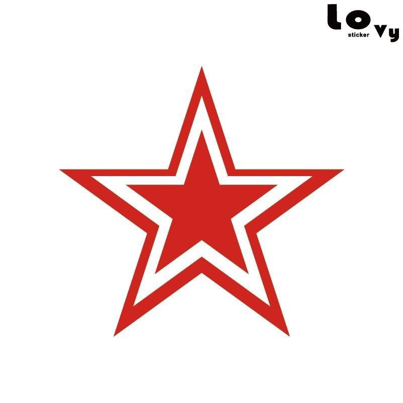 New Fashion Star Decal Car Sticker JDM Dallas Stars northern stars laptop sticker