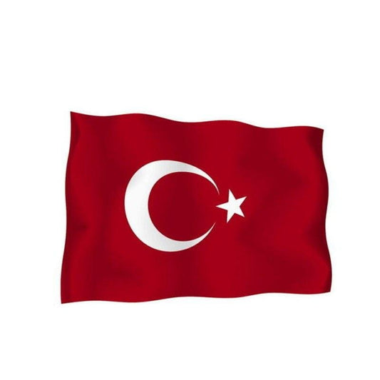 New Hot 10.5CM*7.3CM Personality Turkey Turkish Car Sticker Car Accessories Decal  6-0325