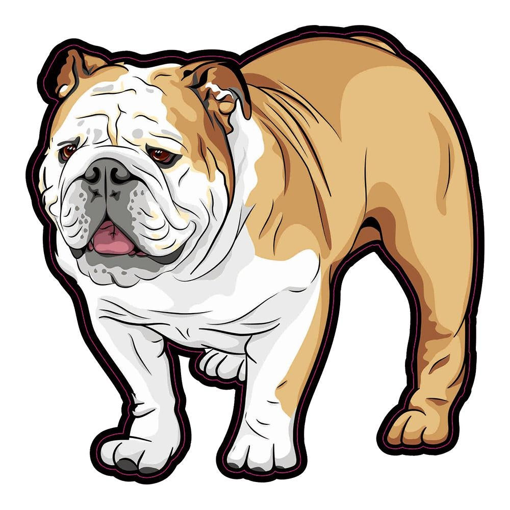 English Bulldog Vinyl Sticker Decal for Car Truck Window Bumper