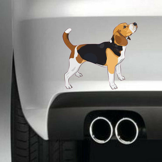 Beagle Bumper Vinyl Sticker Decal for Car Truck Window Bumper