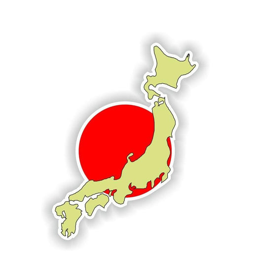 16.6CM*7.2CM Funny Japan Nippon Car Sticker  Decal Car Accessories 6-1609