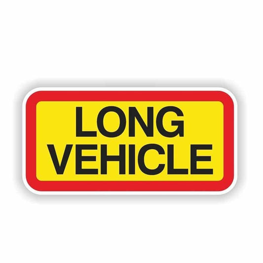 14.3CM*6.9CM Accessories Long Vehicle Sticker Decal Warning Bike Helmet Car Sticker 6-1628