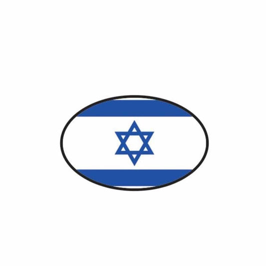 10.5CM*6.6CM Funny Israel Country Code Personality Car Sticker  Decal Car Styling 6-0481