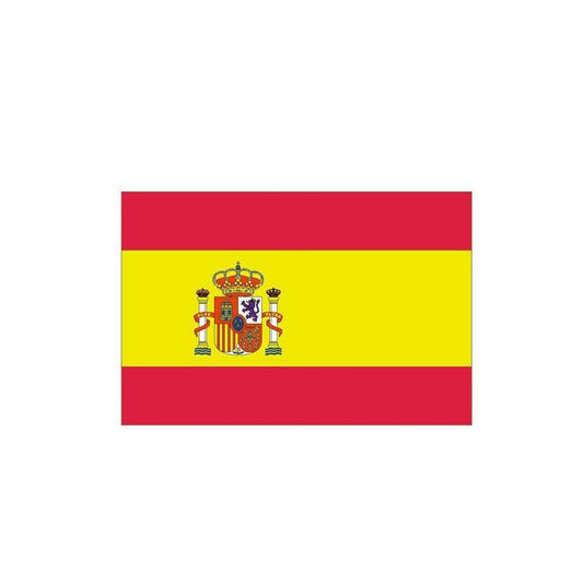 11.9CM*7.9CM Car Accessories International SPAIN Flag Funny Car Sticker Decal