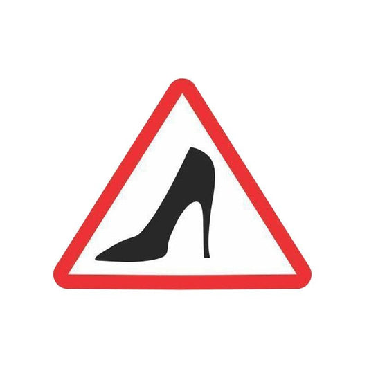 15CM*12.2CM Caution Lady Driver Funny Women Girl Windows Car Sticker Decal  12-0372