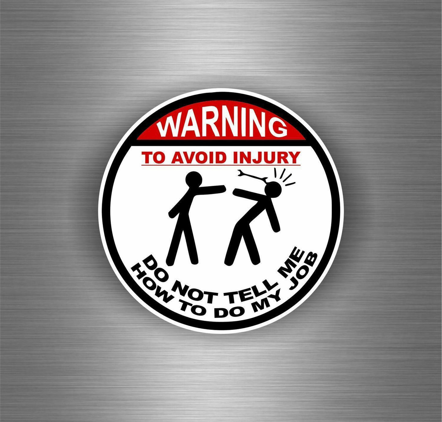 Sticker Car Moto Biker Bomb Jdm Decal Bumper Art Warning Injury Tuning
