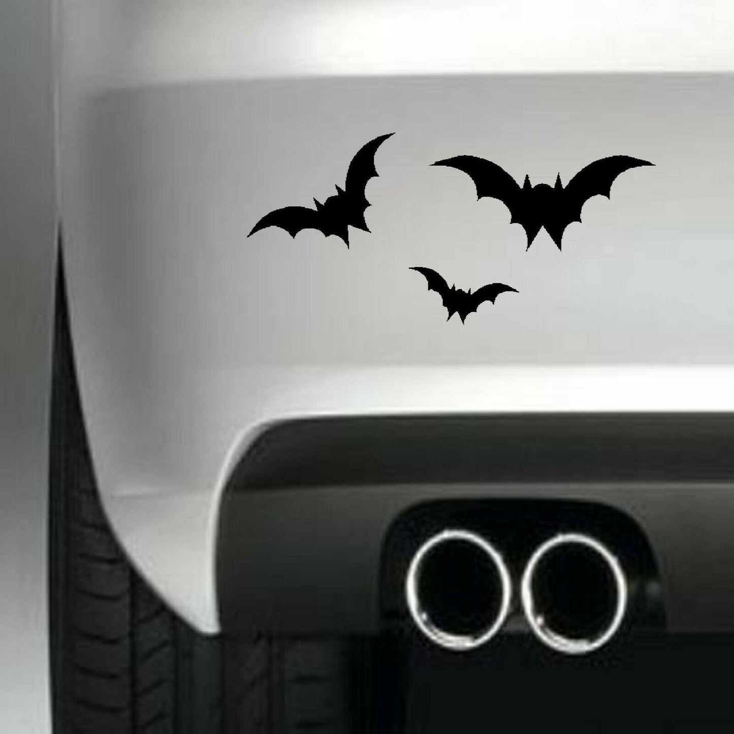 BATS Funny Vinyl Sticker Decal for Car Truck Window Bumper Black
