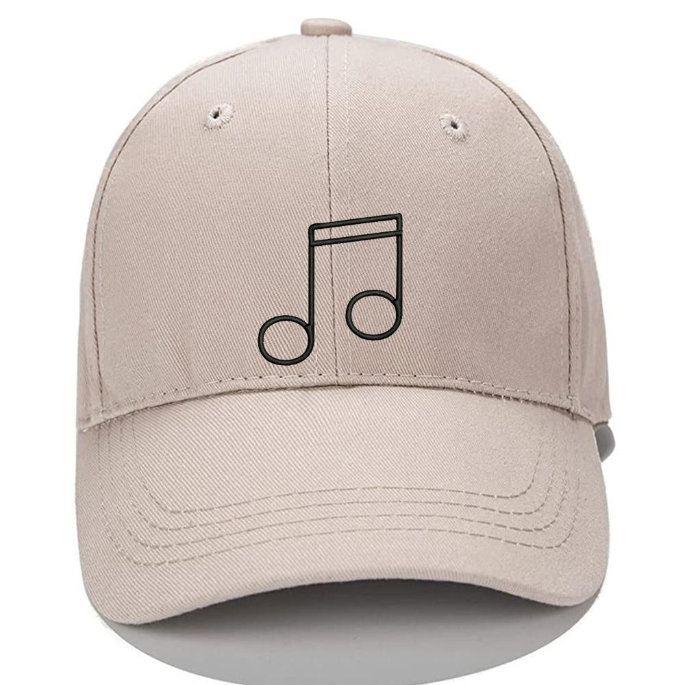 Music Notation 5 Men Women Unisex Baseball Cap Classic Low Profile Adjustable Strapback Baseball Cap Dad-Hat
