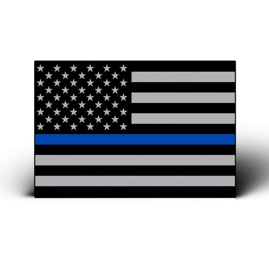 Blue Line American Flag Vinyl Sticker Decal for Car Truck Window Bumper