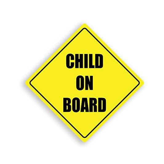 On Board Car Safety Funny Vinyl Sticker Decal for Car Truck Window Bumper