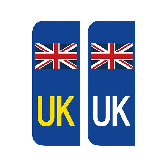 Pack of 2 European Road Legal UK Funny Vinyl Sticker Decal for Car Truck Window Bumper