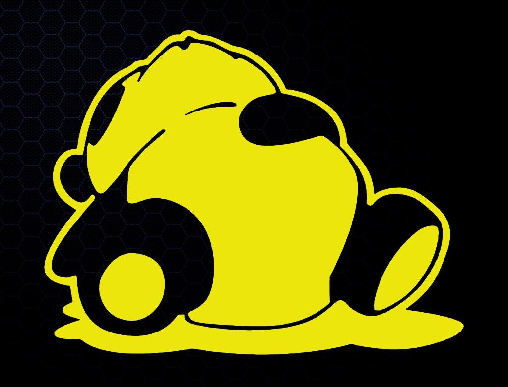 Sleepy Panda Decal Vinyl Truck Car Window Sticker Funny Cool Cute Drift JDM