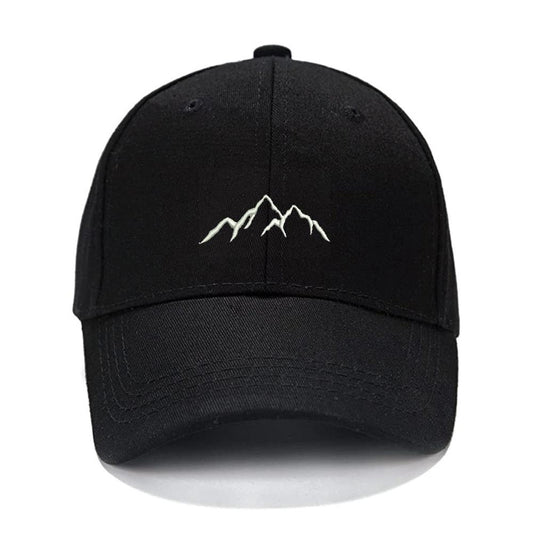 Mountain Men Women Unisex Baseball Cap Adventure Camping Classic Low Profile Adjustable Strapback Baseball Cap Dad-Hat