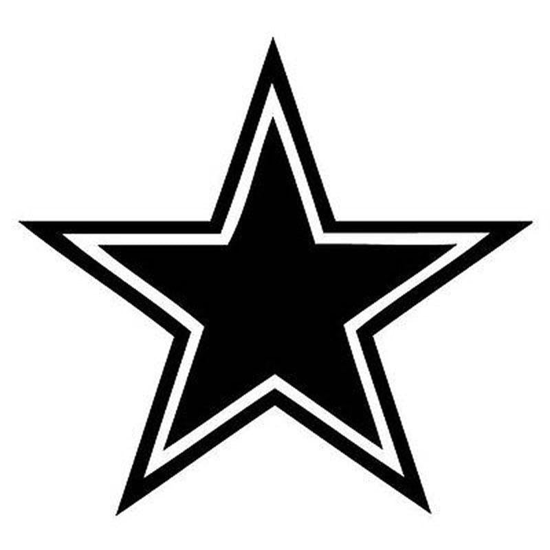 12.6cm*11.8cm STAR Graphic Fashion Decals Motorcycle Car Stickers Vinyl Car-styling S6-3622