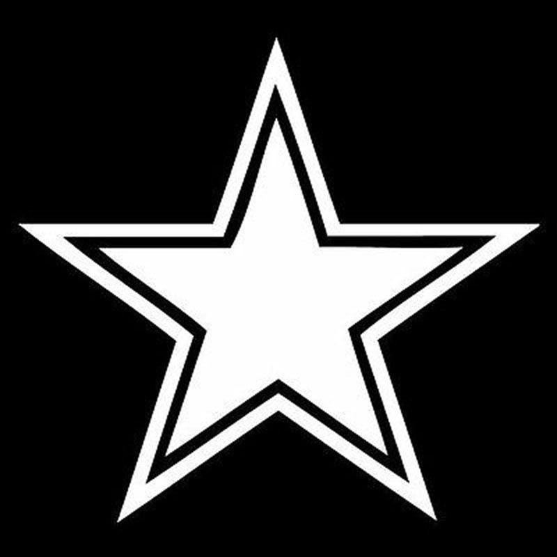 12.6cm*11.8cm STAR Graphic Fashion Decals Motorcycle Car Stickers Vinyl Car-styling S6-3622