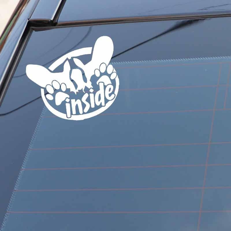 15.5X13.7CM Basset Hound Car Sticker Decal Vinyl Window Car Body Bumper Decor Black/Silver C24-1571