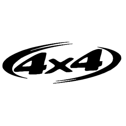 15cm*5.3cm 4X4 OFF ROAD Originality Vinyl Decals Motorcycle Car Sticker Car-styling Black/Silver S6-3584