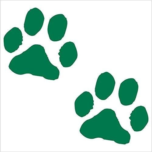 New Fashion PAW PRINTS - Puppy Dog - Car, Truck, Notebook, Vinyl Decal Sticker #1099 | Vinyl Color White