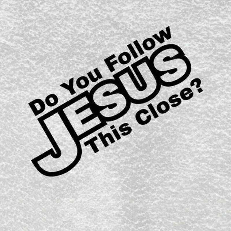 New Hot Jesus For Auto Car/Bumper/Window Vinyl Decal Sticker Decals Decor