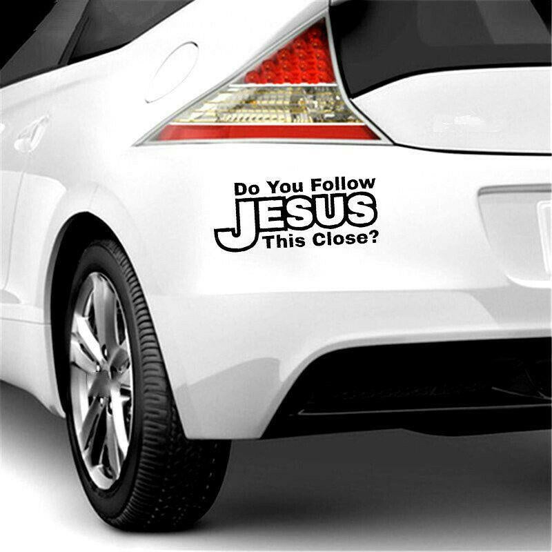 New Hot Jesus For Auto Car/Bumper/Window Vinyl Decal Sticker Decals Decor
