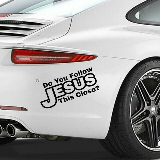 New Hot Jesus For Auto Car/Bumper/Window Vinyl Decal Sticker Decals Decor