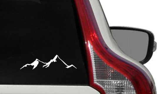 New Hot Mountain View Version 4 Car Vinyl Sticker Decal Bumper Sticker for Auto Cars Trucks Windshield Custom Walls Windows
