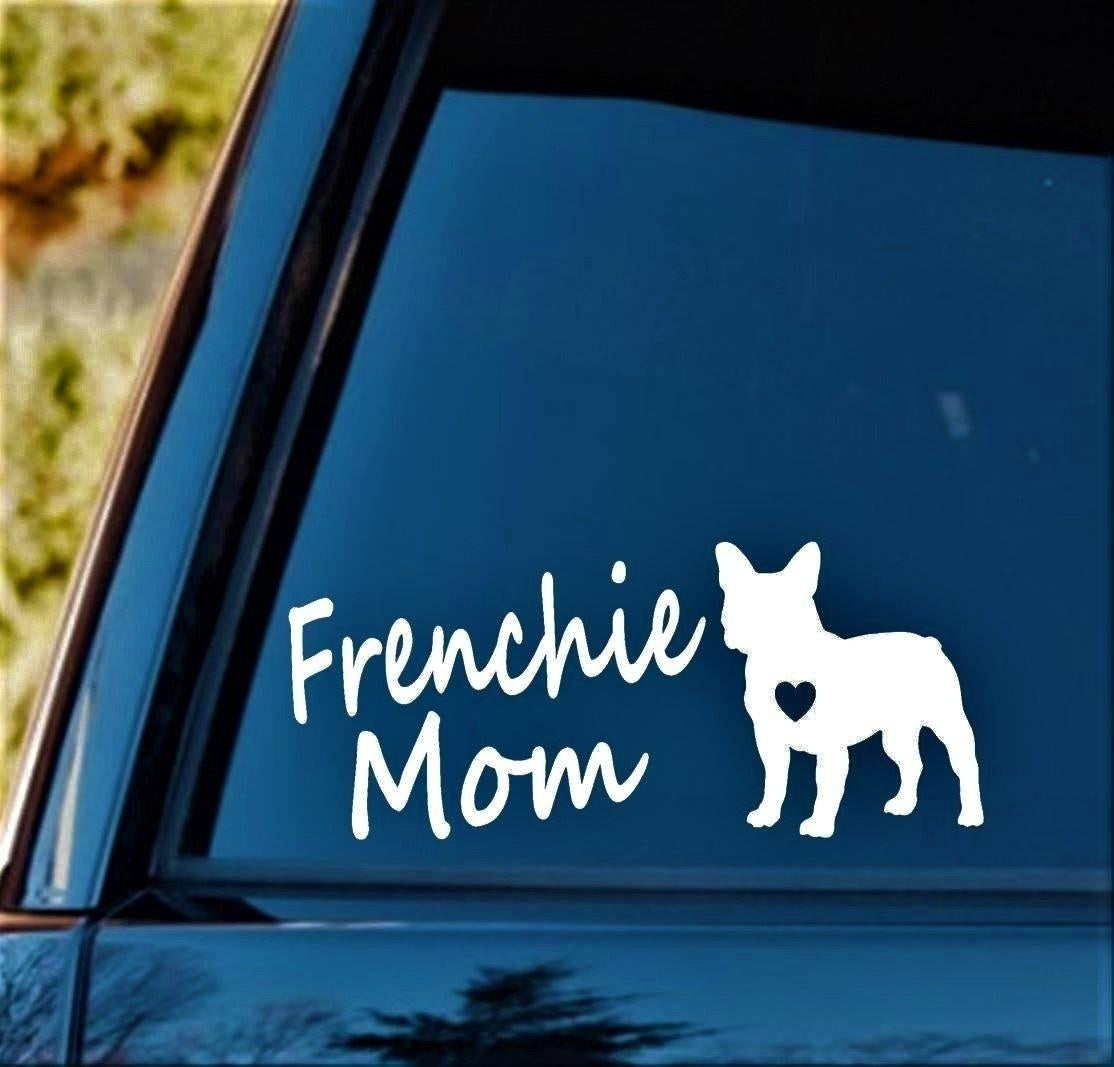 New Brand Frenchie Mom French Bulldog Decal Sticker