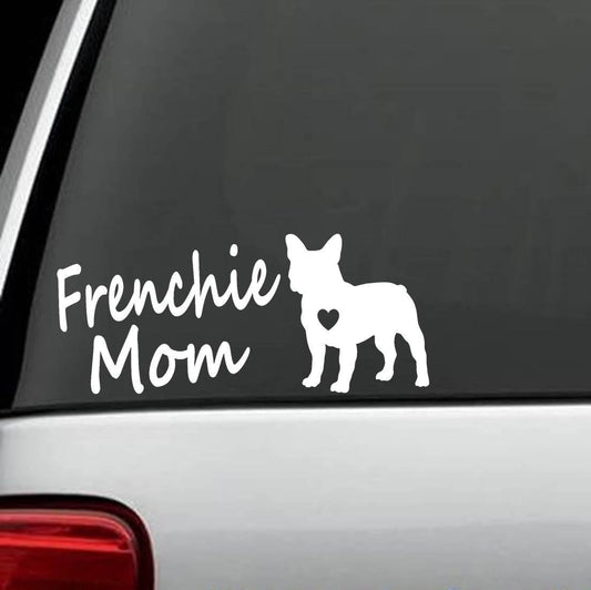 New Brand Frenchie Mom French Bulldog Decal Sticker