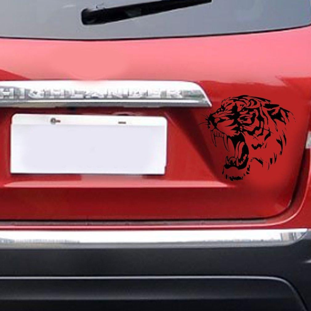Best Selling Car Sticker Decal Tiger Head Car Motorcycle Helmet Side Sticker Decals