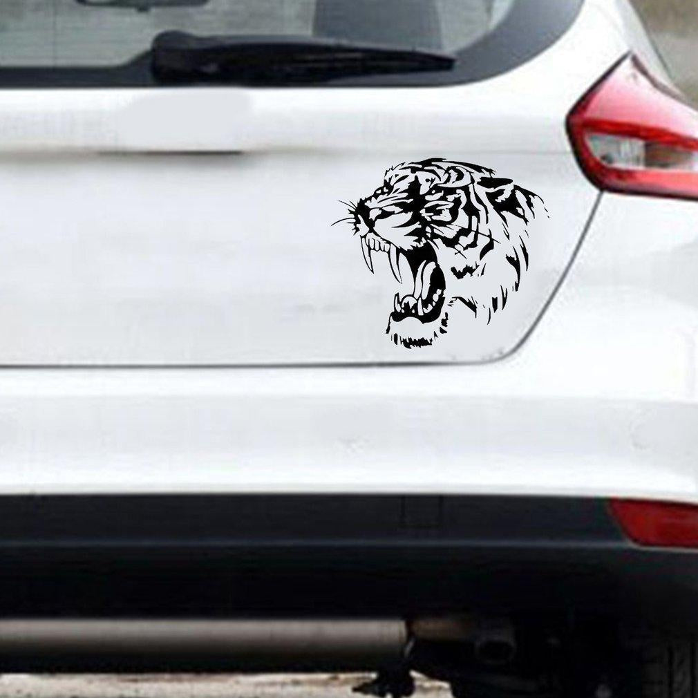 Best Selling Car Sticker Decal Tiger Head Car Motorcycle Helmet Side Sticker Decals