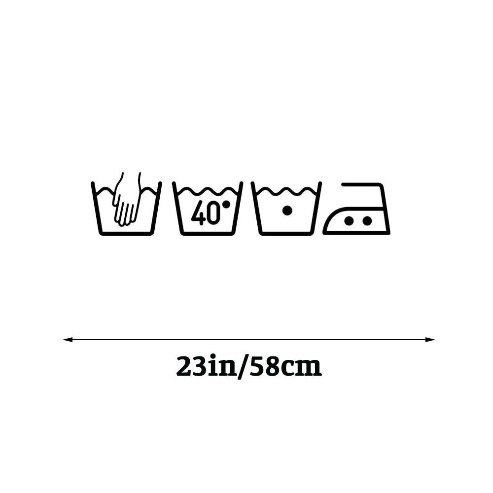 Washing Machine Wall Sticker Decal for Laundry Room  Wall Art Decor black 2Pcs