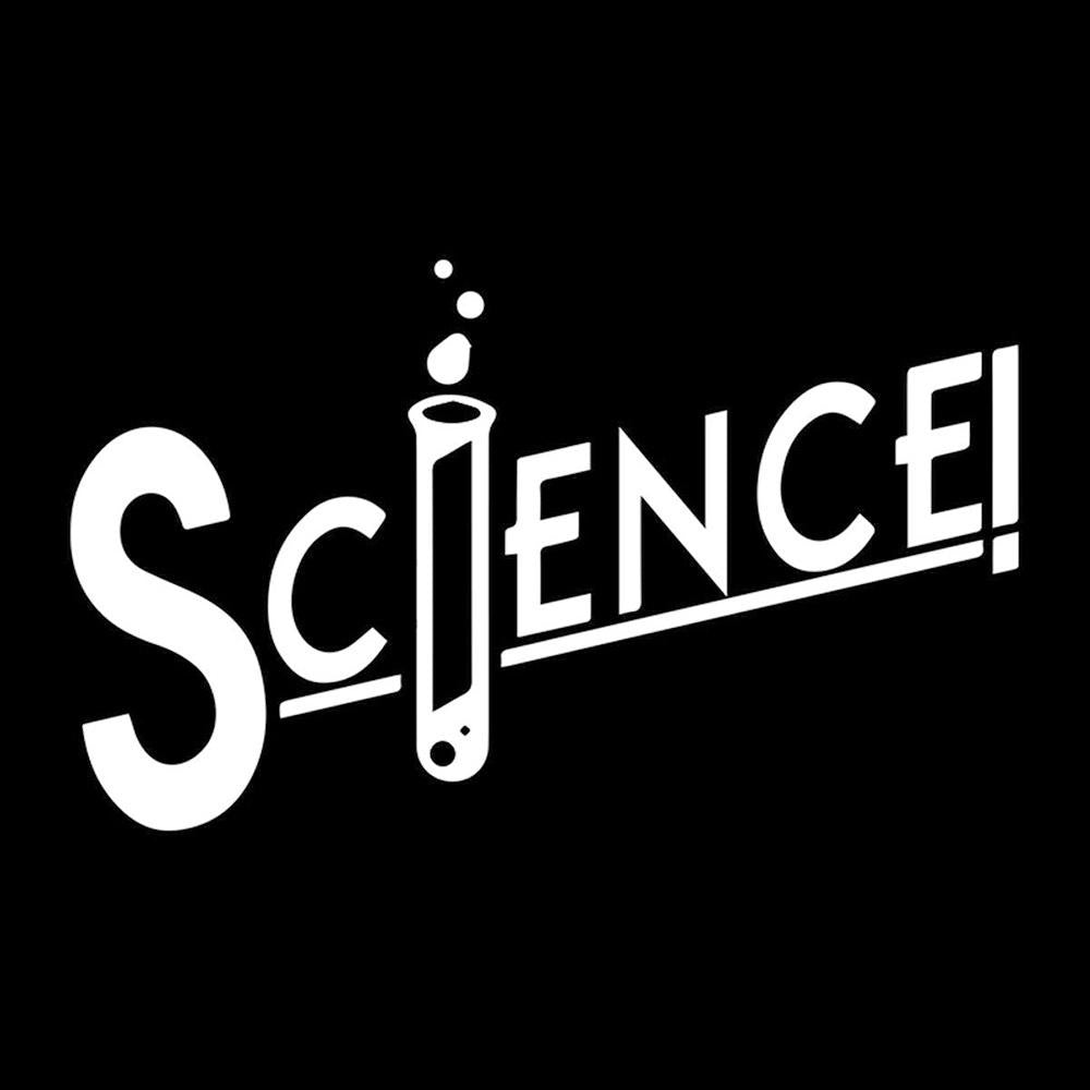 Science Experiment Vinyl Sticker Decal for Car Truck Window Bumper White