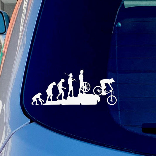 Motor Racing Sports Vinyl Sticker Decal for Car Truck Window Bumper White