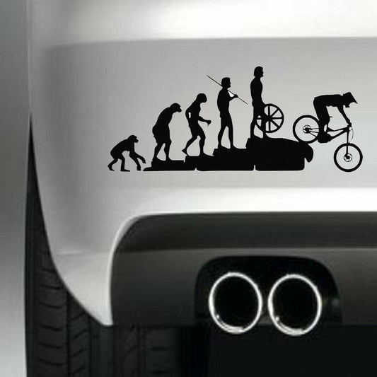 Motor Racing Sports Vinyl Sticker Decal for Car Truck Window Bumper Black